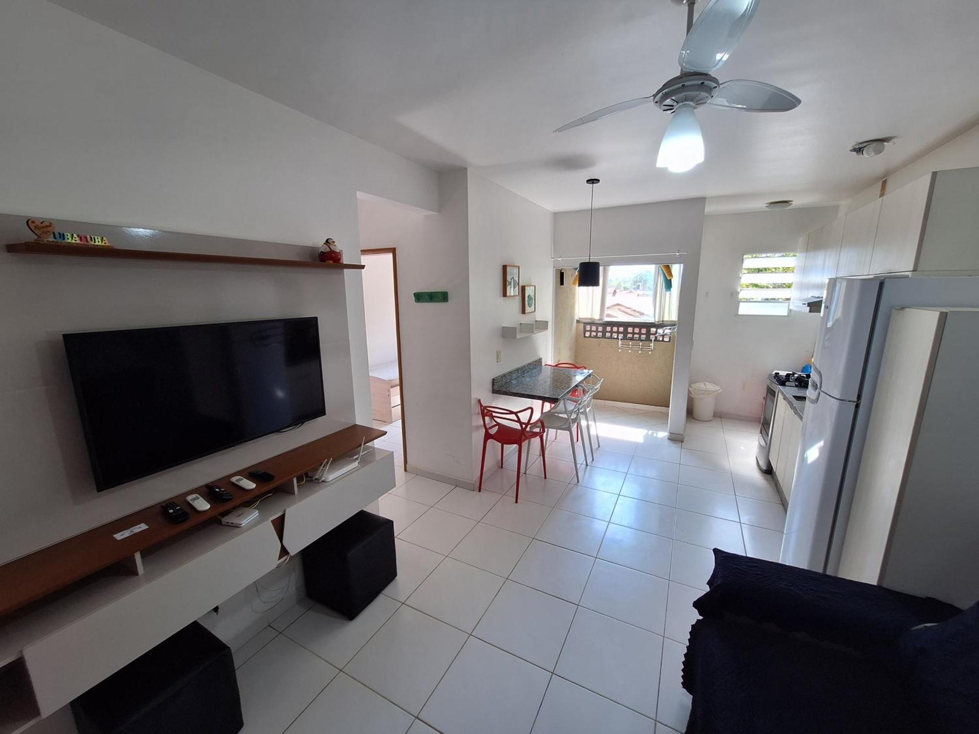 Apto Pertinho Da Praia - Lindo E Equipado! Internet 400Mb E 3 Tvs - Completo! Tv A Cabo Ubatuba Exteriör bild