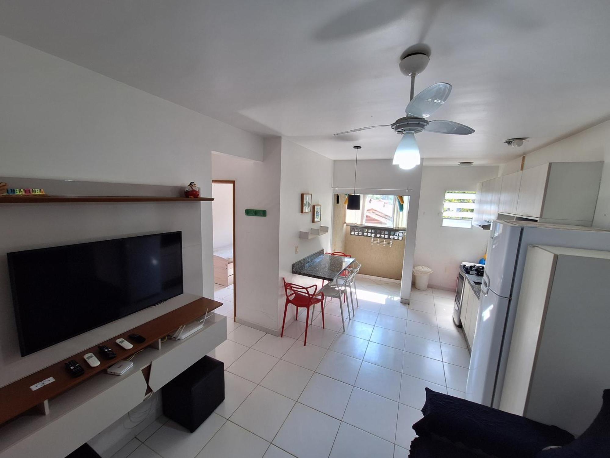 Apto Pertinho Da Praia - Lindo E Equipado! Internet 400Mb E 3 Tvs - Completo! Tv A Cabo Ubatuba Exteriör bild